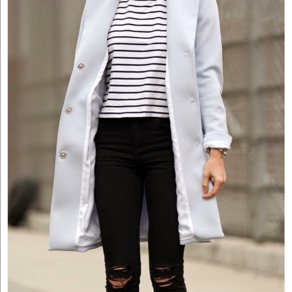 GAP Black White Stripes Striped Stripe 100% Linen Top Large Minimalist - Picture 7 of 8